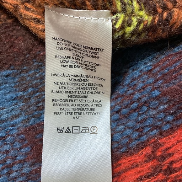 Women’s Free People hooded pullover size M. Apple cider combo. Super soft NWT - Picture 6 of 8